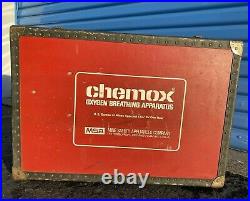 VINTAGE Medical Equipment Trunk MSA Chemox BOX ONLY classic quality Travel Case