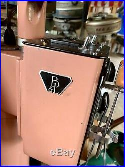 VINTAGE PINK hydraulic Adjustable DENTAL CHAIR BAUSCH & Lomb Tattoo, Collectors