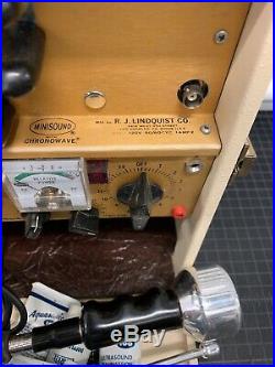 VINTAGE RJ Lindquist Minisound Chronowave Model 600 Ultrasound Machine