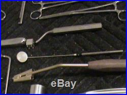 VINTAGE Surgical Instruments Lot STAINLESS STEEL V. MUELLER LAWTON SKLAR RARE