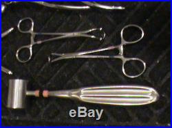 VINTAGE Surgical Instruments Lot STAINLESS STEEL V. MUELLER LAWTON SKLAR RARE
