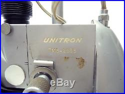 VINTAGE UNITRON TMS-2933 TOOL MAKERS TOOLMAKERS MEASURING MICROSCOPE withOBJECTIVE