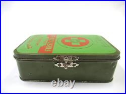 VTG 1940's Boy Scouts Of America Johnson And Johnson First Aid Kit Tin. EMPTY