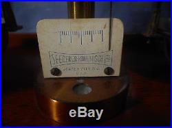 VTG Seederer-Kohlbusch USA Bench Model Beam Balance Scale antique lawyer find