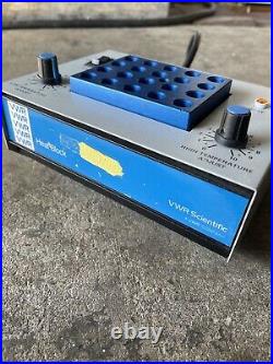 VWR Scientific Heat Block No 13259-005 Works Vintage Lab Equipment Instrument
