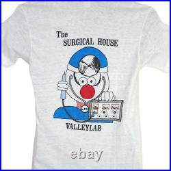 Valleylab LectroVac T Shirt Vintage 80s Surgical Equipment Made In USA Small