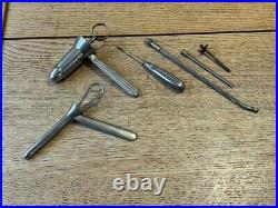 Various Vintage Hospital Doctors Equipment