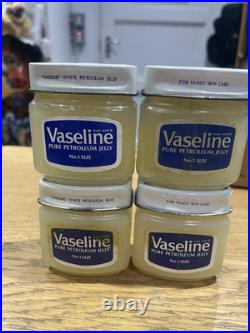 Vaseline Pure Petroleum Jelly Jar 1.75 oz. Blue Seal Metal Cap Full NOS vintage