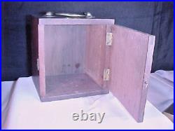Very Rare 19th Century Table Microtome Human Organ Slicer With Case