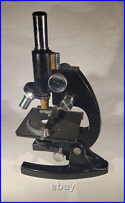 Vintage 1940s Bausch and Lomb Monocular Microscope Authentic Piece of Medical