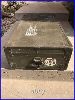 Vintage 1950s-60s Military Medical X-ray Equipment Chest