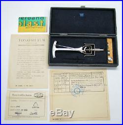 Vintage 1953 German Tonometer Ddr Mgf East Germany Berlin Box See