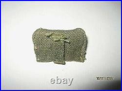 Vintage 1960 GI JOE Early Medic Cloth Pouch Soldier Combat Equipment NR