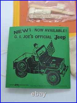 Vintage 1964 Gi Joe Action Marine Medic First Aid Equipment Org Card