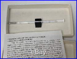 Vintage 1980 Ovulindex Thermometer Linacre Laboratories NY Medical Equipment
