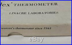Vintage 1980 Ovulindex Thermometer Linacre Laboratories NY Medical Equipment