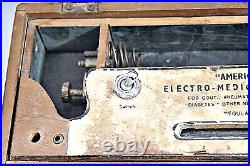 Vintage American Electro Medical Machine for Gout Rheumatism & Nervous Diseases