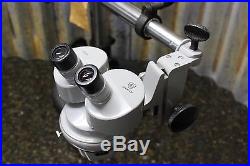Vintage American Optical Stereo Microscope & Base Great Decor or Collector Piece
