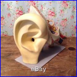 Vintage Anatomical Ear Model with Removable Parts Medical Apothecary Jul505