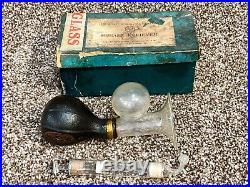 Vintage Antique Medical Breast Reliever Equipment Milk Sucker Pump