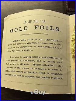 Vintage Ash's cohesive gold foil dental