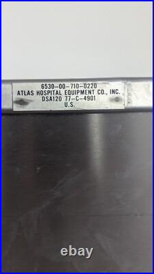Vintage Atlas Hospital Stainless Steel Medical Dental Stand 1 Drawer Wheels Vintage Atlas Hospital Stainless Steel Medical Dental Stand 1 Drawer Wheels