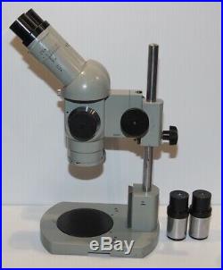 Vintage Aus Jena SM-XX CMO Stereo Microscope with 6.3x and 25X Eyepieces
