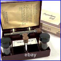 Vintage B-D Injection kit Steritube travel case no. 70 medical glass syringe U