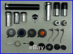 Vintage B&L Bausch & Lomb Opt Co Monocular Microscope Kit READ