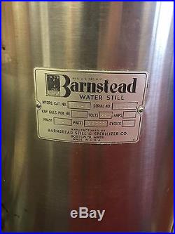 Vintage Barnstead Water Distiller