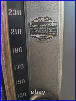 Vintage Baumanomete Blood Pressure Kompak Model Standard Gauge Medical Equipment