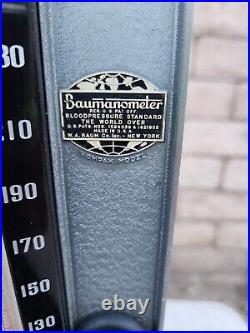 Vintage Baumanomete Blood Pressure Kompak Model Standard Gauge Medical Equipment