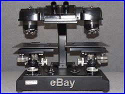 Vintage Bausch & Lomb High Power Stereoviewer Stereo Viewer Lab Microscope