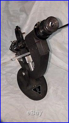 Vintage Bausch & Lomb Lensmeter Lensometer Optical Ophthalmology Type 21 65 92
