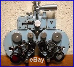 Vintage Bausch & Lomb Optometry Eye Exam Refractor Phoropter