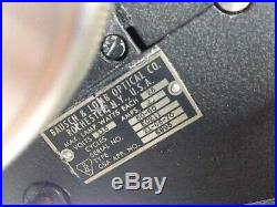 Vintage Bausch & Lomb Vertometer lensometer optometry 21-65-70