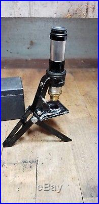 Vintage Bausch and Lomb Folding Field Micro scope