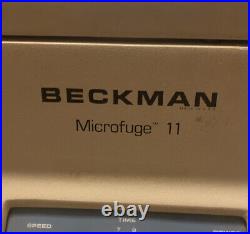 Vintage Beckman Centrifuge Microfuge 11 Bench-top Lab Medical Equipment