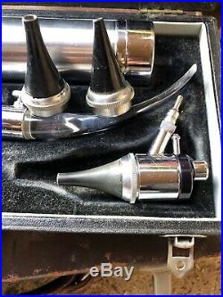 Vintage Boxed MEDICAL Equipment Otoscope Tool Sets Keeler Etc