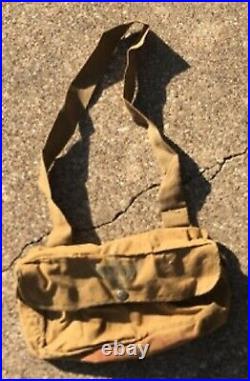 Vintage Boy Scout / BSA Canvas Medical bag with strap Hiking & Hunting