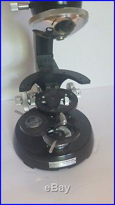 Vintage CARL ZEISS Compound Microscope! Parts from University Texas UT Austin