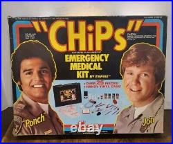 Vintage CHiPs Emergency Medical Kit in Box 1977 By Empire Toys Ponch & Jon New