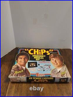 Vintage CHiPs Emergency Medical Kit in Box 1977 By Empire Toys Ponch & Jon New