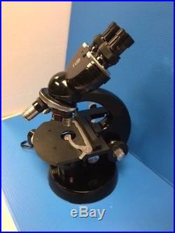 Vintage Carl Zeiss Compound Microscope Germany