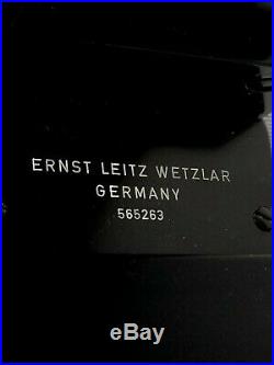 Vintage Carl Zeiss ERNST LEITZ WETZLAR Binocular 4 Objectives Microscope A+++