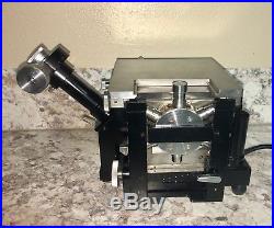 Vintage Carl Zeiss Optics Germany Microscope Micro Interferometer Six Objectives
