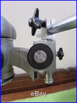 Vintage Carl Zeiss Stereo Magnifying Zoom Microscope 6x to 40x with Boom Stand