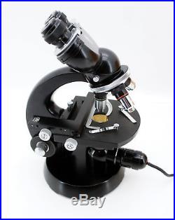 Vintage Carl Zeiss Stereo-Mikroskop inkl. 6 Objektiven Binokular Holzkasten