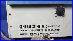 Vintage Cenco Central Scientific Laboratory Oven 115V 650W Cat #95470-16 Works
