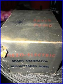 Vintage Clevite Piezo Eletric Spark Generator Demonstration Model